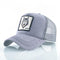 Casquette Loup Grise